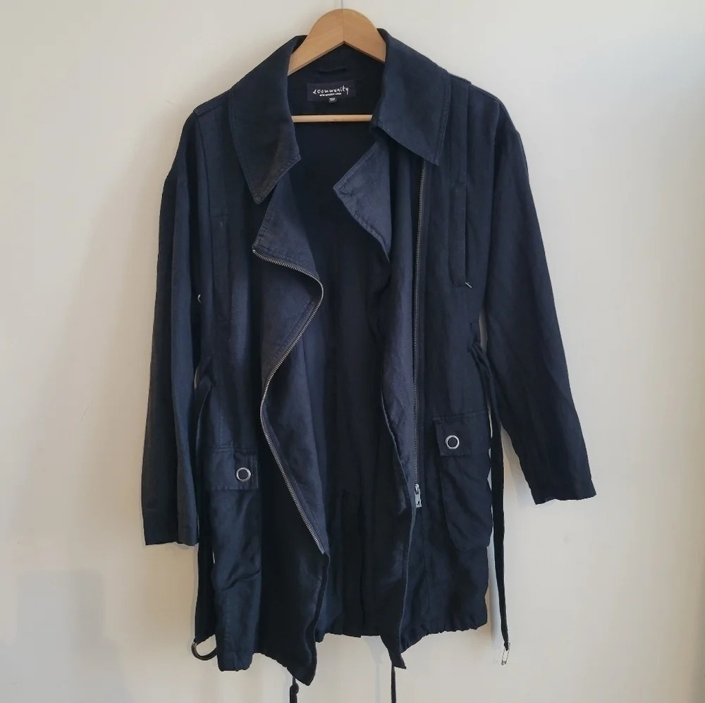 Aritzia Community Lightweight Jacket With Organic Linen - Picture 1 of 16